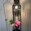 Moody Fringe Chandelier Lamp with Table Display - Image 4
