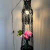 Moody Fringe Chandelier Lamp with Table Display