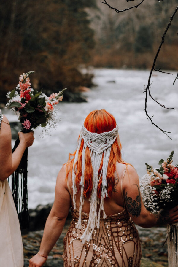 Headpiece - Boho Macrame