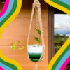 Jute Ring Vintage Style - Hippie Plant Hangers