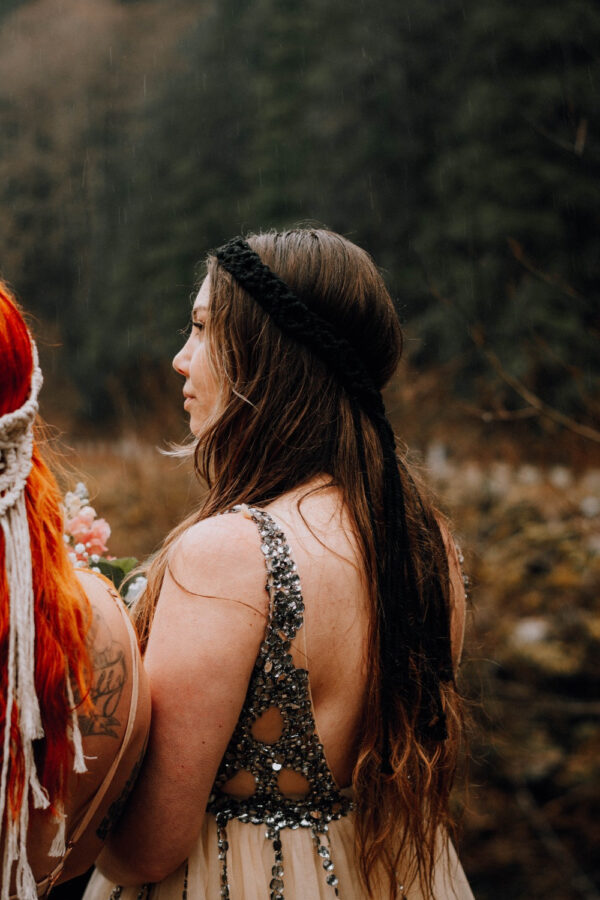 Headpiece - Boho Macrame