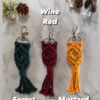 Boho Macrame Kytra’s Key-per / Clip