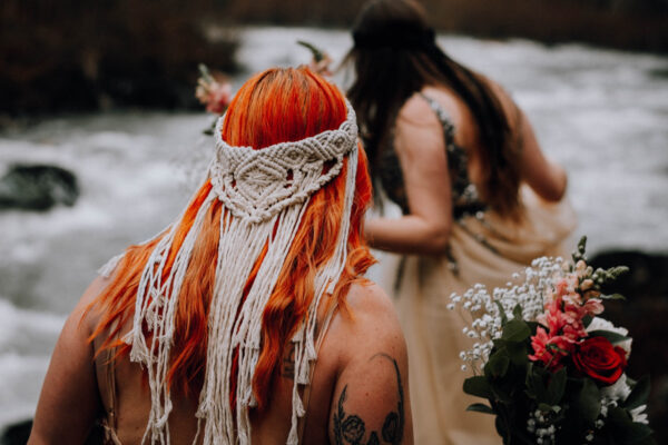 Headpiece - Boho Macrame