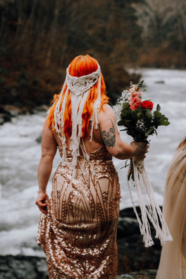 Headpiece - Boho Macrame