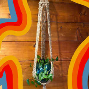 Jute Ring Vintage Style - Hippie Plant Hangers