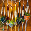 Large Multi-Color Macramé Plant Hanger